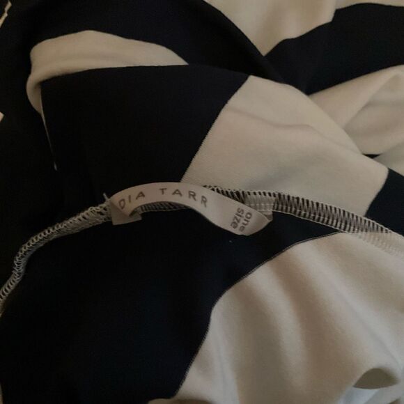 NWT  Striped Convertible Stretch Jersey Strapless Maxi Dress XS S M L One Size - Picture 11 of 11